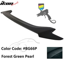 Load image into Gallery viewer, 2016-2020 Honda Civic OE #BG66P Forest Green Pearl Trunk Spoiler ABS