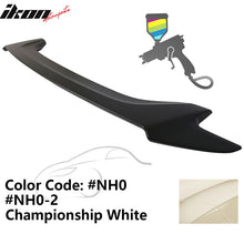 Load image into Gallery viewer, 2016-2020 Honda Civic OE #NH0 Championship White Trunk Spoiler ABS