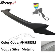 Load image into Gallery viewer, 2016-2020 Honda Civic #NH583M Vogue Silver Metallic Trunk Spoiler ABS