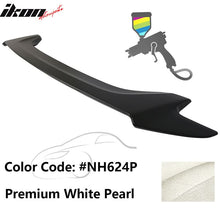Load image into Gallery viewer, 2016-2020 Honda Civic OE #NH624P Premium White Pearl Trunk Spoiler ABS