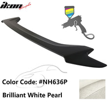 Load image into Gallery viewer, 2016-2020 Honda Civic #NH636P Brilliant White Pearl Trunk Spoiler ABS