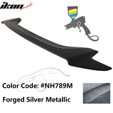 Load image into Gallery viewer, 2016-2020 Honda Civic #NH789M Forged Silver Metallic Trunk Spoiler ABS