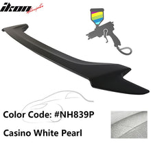 Load image into Gallery viewer, 2016-2020 Honda Civic OE #NH839P Casino White Pearl Trunk Spoiler ABS