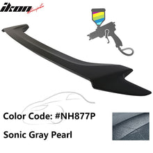 Load image into Gallery viewer, 2016-2020 Honda Civic OE #NH877P Sonic Gray Pearl Trunk Spoiler ABS