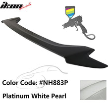 Load image into Gallery viewer, 2016-2020 Honda Civic #NH883P Platinum White Pearl Trunk Spoiler ABS