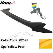 Load image into Gallery viewer, 2016-2020 Honda Civic OE #Y52P Spa Yellow Pearl Trunk Spoiler ABS