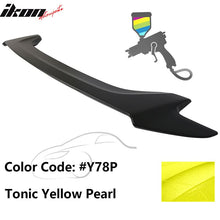 Load image into Gallery viewer, 2016-2020 Honda Civic OE #Y78P Tonic Yellow Pearl Trunk Spoiler ABS