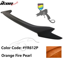 Load image into Gallery viewer, 2016-2020 Honda Civic OE #YR612P Orange Fire Pearl Trunk Spoiler ABS