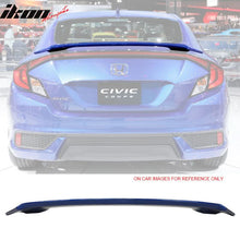 Load image into Gallery viewer, 2016-2020 Honda Civic X 10th GEN 2Dr Coupe Rear Trunk Spoiler Wing ABS