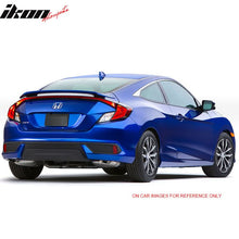 Load image into Gallery viewer, 2016-2020 Honda Civic X 10th GEN 2Dr Coupe Rear Trunk Spoiler Wing ABS