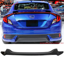 Load image into Gallery viewer, 2016-2020 Honda Civic X 10th GEN 2Dr Coupe Rear Trunk Spoiler Wing ABS