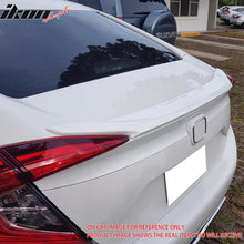 Load image into Gallery viewer, 2016-2021 Honda Civic 10th Sedan OE Style Unpainted Gray Trunk Spoiler
