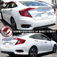 Load image into Gallery viewer, 2016-2021 Honda Civic Sedan IKON Style Trunk Spoiler ABS