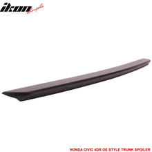 Load image into Gallery viewer, Fits 16-21 Civic 10th Gen Sedan OE Trunk Spoiler IKON Roof Spoiler ABS