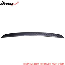 Load image into Gallery viewer, 2016-2021 Honda Civic 4Dr Sedan Rear Trunk Spoiler Ducktail Wing Lip