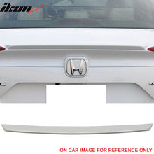 Load image into Gallery viewer, 2016-2021 Honda Civic 4Dr Sedan Rear Trunk Spoiler Ducktail Wing Lip