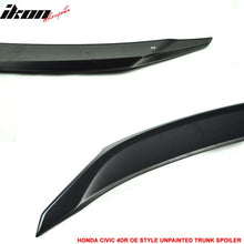 Load image into Gallery viewer, 2016-2021 Honda Civic X 10th Sedan Flush Mount Rear Trunk Spoiler