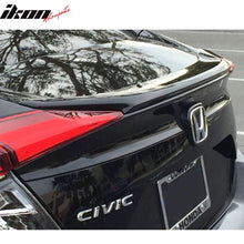 Load image into Gallery viewer, 16-21 Honda Civic Sedan Rear Spoiler Wing Crystal Black Pearl # NH731P