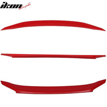 Load image into Gallery viewer, 16-21 Honda Civic X Sedan 4Dr OE Rallye Red # R513 Rear Spoiler Wing