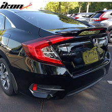 Load image into Gallery viewer, 2016-2021 Honda Civic X Sedan Trunk Spoiler with LED Brake Light ABS