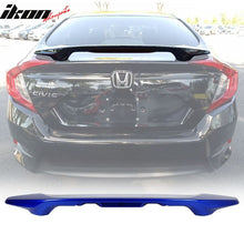 Load image into Gallery viewer, 2016-2021 Honda Civic X Sedan Trunk Spoiler with LED Brake Light ABS