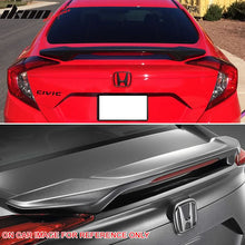 Load image into Gallery viewer, 2016-2021 Honda Civic X Sedan Trunk Spoiler with LED Brake Light ABS