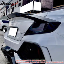 Load image into Gallery viewer, 2016-2021 Honda Civic Sedan R Style Trunk Spoiler ABS