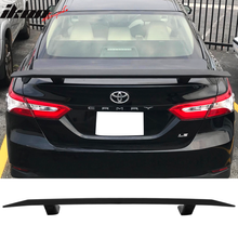 Load image into Gallery viewer, Universal Fitment Ikon Style Matte Black Rear Trunk Spoiler Wing ABS