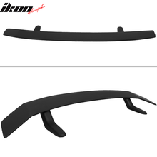Load image into Gallery viewer, Universal Fitment Ikon Style Matte Black Rear Trunk Spoiler Wing ABS