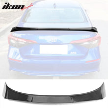 Load image into Gallery viewer, 2022-2023 Honda Civic 4DR Sedan IKON Style Trunk Spoiler Wing ABS
