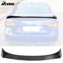 Load image into Gallery viewer, 2022-2023 Honda Civic 4DR Sedan IKON Style Trunk Spoiler Wing ABS