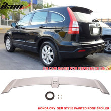 Load image into Gallery viewer, 2007-2011 Honda CRV Rear Roof Spoiler Wing with LED Brake Light ABS