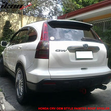 Load image into Gallery viewer, 2007-2011 Honda CRV Rear Roof Spoiler Wing with LED Brake Light ABS