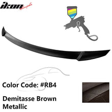 Load image into Gallery viewer, 2021-2025 Hyundai Elantra 4DR Sedan M4 Rear Trunk Spoiler Wing ABS