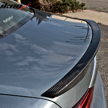 Load image into Gallery viewer, 2014-2023 Infiniti Q50 Japanese Style Forge Trunk Spoiler Carbon Fiber