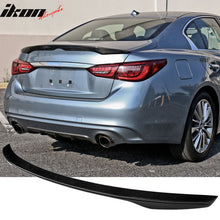 Load image into Gallery viewer, 2014-2024 Infiniti Q50 Sedan Japanese Style Trunk Spoiler Carbon Fiber