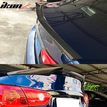 Load image into Gallery viewer, 2014-2024 Infiniti Q50 M4 Style Rear Trunk Spoiler Wing Carbon Fiber