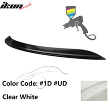 Load image into Gallery viewer, 2021-2024 Kia K5 OE Style #1D Clear White Rear Spoiler Wing Lip ABS