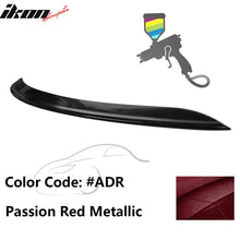 Load image into Gallery viewer, 2021-2024 Kia K5 OE Style #ADR Passion Red Metallic Trunk Spoiler ABS