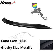 Load image into Gallery viewer, 2021-2024 Kia K5 OE Style #B4U Gravity Blue Metallic Trunk Spoiler ABS
