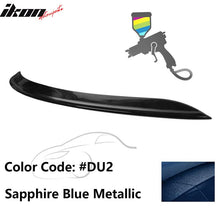 Load image into Gallery viewer, 2021-2024 Kia K5 OE Style DU2 Sapphire Blue Metallic Trunk Spoiler ABS