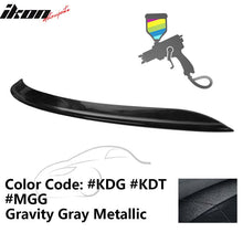 Load image into Gallery viewer, 2021-2024 Kia K5 OE Style #KDG Gravity Gray Metallic Trunk Spoiler ABS