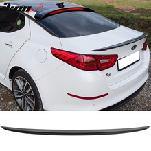 Load image into Gallery viewer, 2014-2015Â  Kia Optima K5 Sedan V2 Flush Mount Black Trunk Spoiler ABS