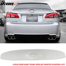 Load image into Gallery viewer, 2006-2013 Lexus IS250 IS350 ISF Sedan Saloon Rear Spoiler Wing