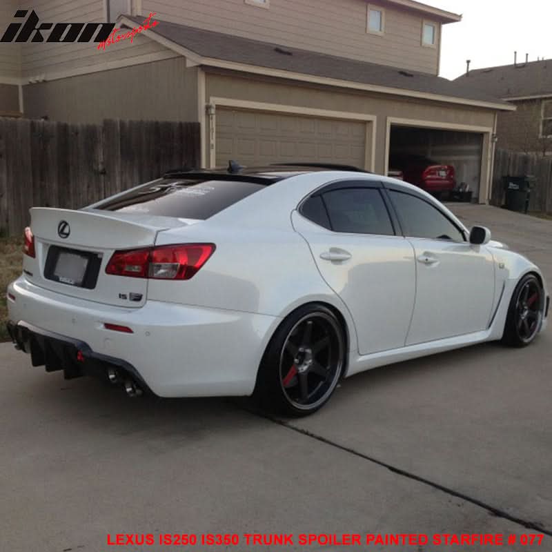 2006-2013 Lexus IS250 IS350 ISF Sedan Saloon Rear Spoiler Wing