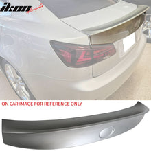 Load image into Gallery viewer, 2006-2013 Lexus IS250 4Dr WD Style Painted #1F2 Metallic Trunk Spoiler