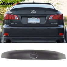 Load image into Gallery viewer, 2006-2013 Lexus IS250 IS350 ISF Sedan Saloon Rear Spoiler Wing