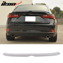 Load image into Gallery viewer, 2014-2020 Lexus IS250 Sedan F-Sport Style Unpainted Gray Trunk Spoiler