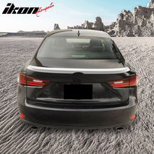 Load image into Gallery viewer, 2014-2020 Lexus IS250 Sedan F-Sport Style Unpainted Gray Trunk Spoiler