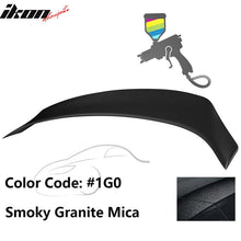 Load image into Gallery viewer, 2014-2020 Lexus IS250 IS300 IS350 Type A Painted #1C0 Trunk Spoiler